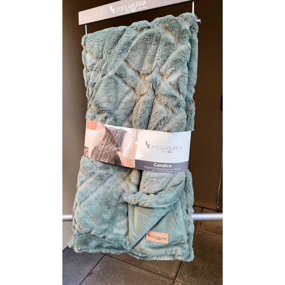 Koolaburra by UGG Candice Faux Fur Throw - Picture 1 of 5